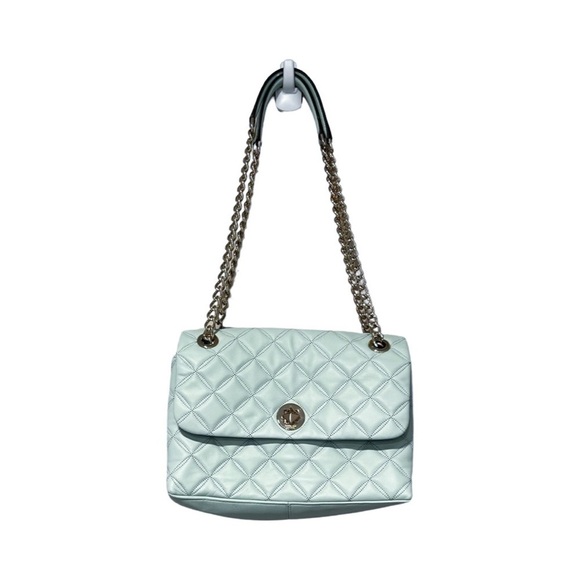 KATE SPADE Natalie Medium Quilted Leather Chain Bag in Light Blue - Picture 8 of 8